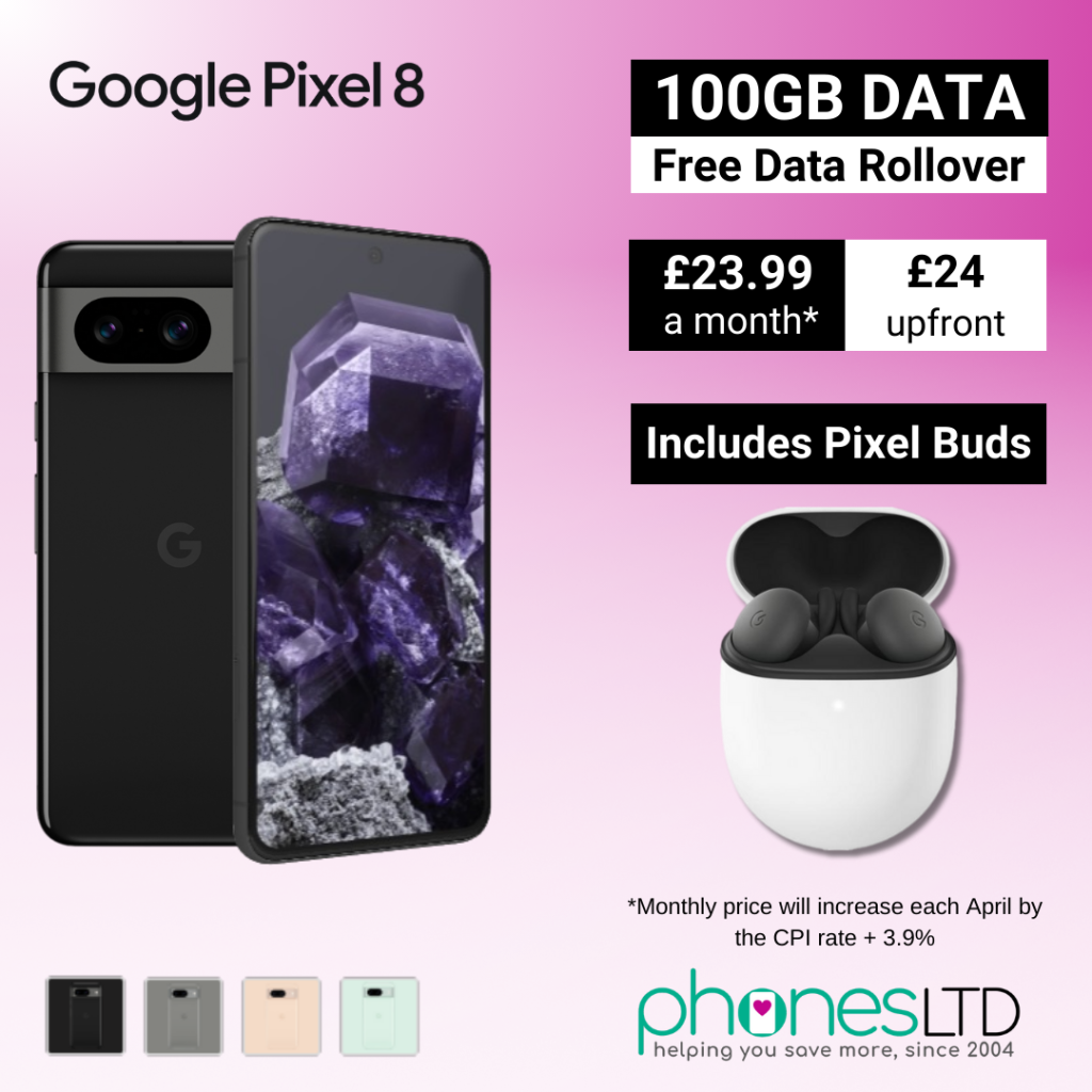 Free Pixel Buds with Google Pixel 8 Deals