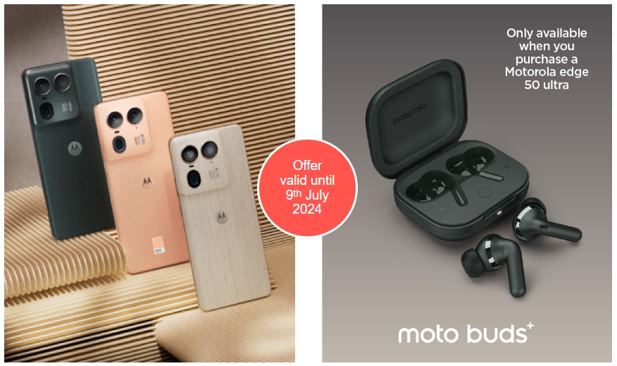How to claim free Moto Buds+ with Motorola Edge 50 Ultra