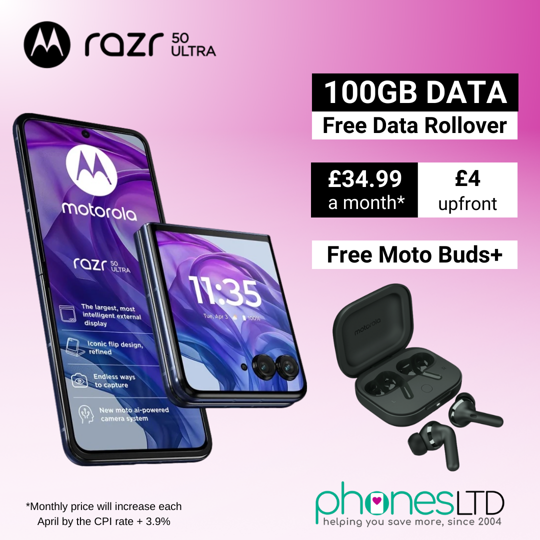 Motorola RAZR 50 Ultra Deals with Free Moto Buds+